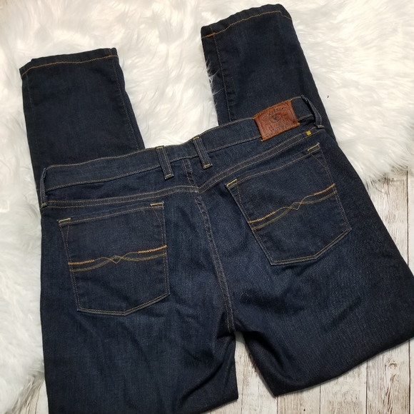 Lucky Brand dark wash skinny jeans - Picture 4 of 6
